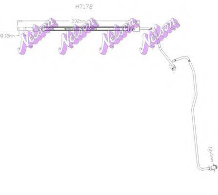 BROVEX-NELSON H7172 Гальмівний шланг