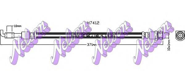 BROVEX-NELSON H7412 Гальмівний шланг
