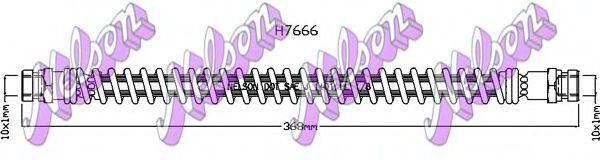 BROVEX-NELSON H7666 Гальмівний шланг