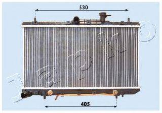 JAPKO RDA283098 Радіатор, охолодження двигуна