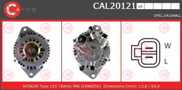 CASCO CAL20121AS Генератор