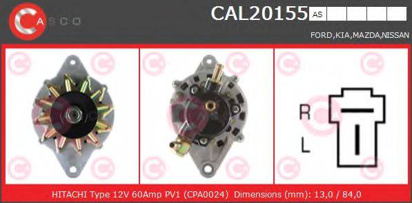 CASCO CAL20155AS Генератор