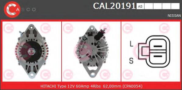 CASCO CAL20191AS Генератор