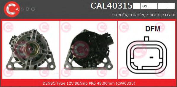 CASCO CAL40315GS Генератор