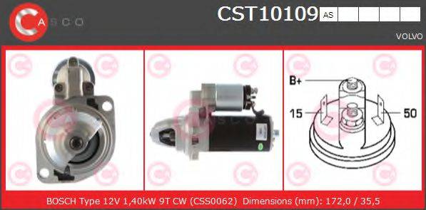 CASCO CST10109AS Стартер