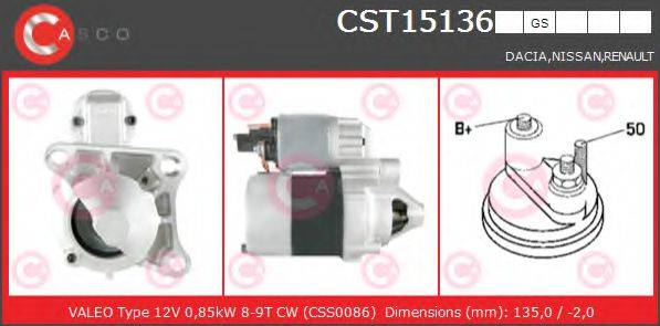 CASCO CST15136GS Стартер