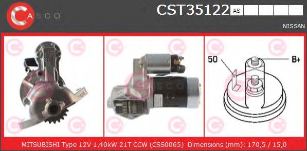 CASCO CST35122AS Стартер