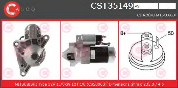 CASCO CST35149AS Стартер