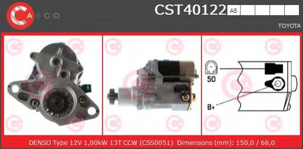 CASCO CST40122AS Стартер