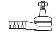 FRAP 1309 Наконечник поперечної кермової тяги