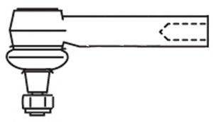 FRAP 1543 Наконечник поперечної кермової тяги