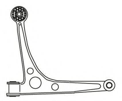 FRAP 2281 Важіль незалежної підвіски колеса, підвіска колеса