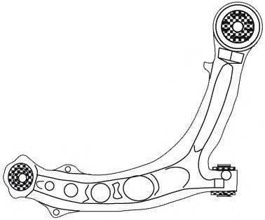 FRAP 2648 Важіль незалежної підвіски колеса, підвіска колеса