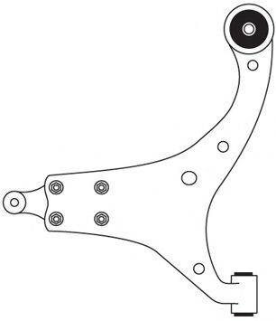 FRAP 3528 Важіль незалежної підвіски колеса, підвіска колеса