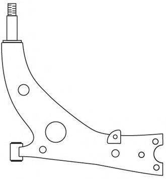 FRAP 3653 Важіль незалежної підвіски колеса, підвіска колеса