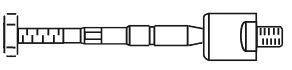 FRAP 3830 Осьовий шарнір, рульова тяга