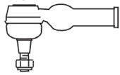 FRAP 740 Наконечник поперечної кермової тяги
