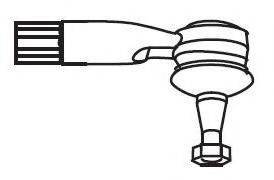 FRAP 4381 Наконечник поперечної кермової тяги