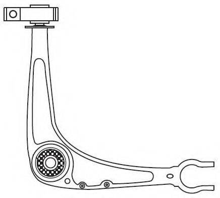 FRAP 4421 Важіль незалежної підвіски колеса, підвіска колеса