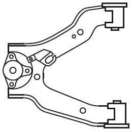 FRAP 4454 Важіль незалежної підвіски колеса, підвіска колеса