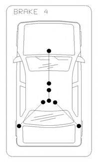 COFLE 20095B101 Трос, стоянкова гальмівна система