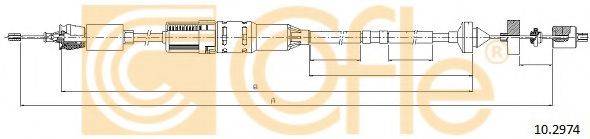 COFLE 102974 Трос, управління зчепленням
