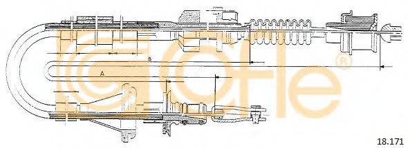 HONDA 22910SD2A00 Трос, управління зчепленням