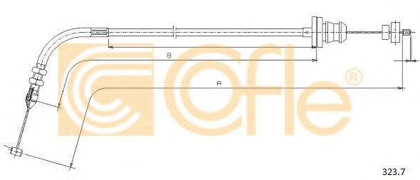 COFLE 3237 Тросик газу