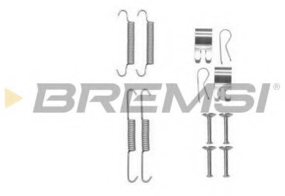 BREMSI SK0013 Комплектуючі, гальмівна колодка