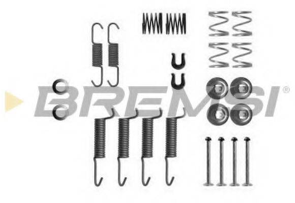 BREMSI SK0016 Комплектуючі, гальмівна колодка