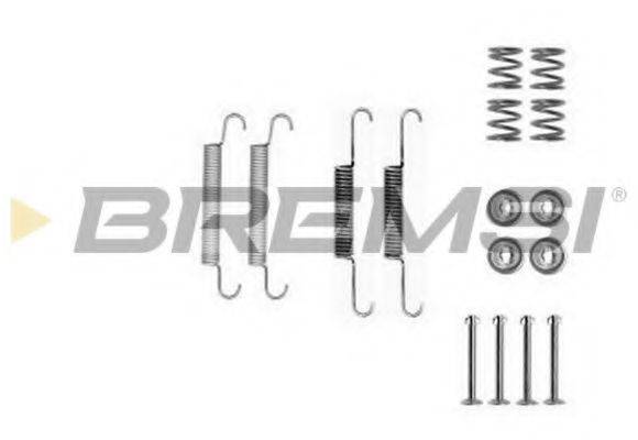 BREMSI SK0020 Комплектуючі, гальмівна колодка