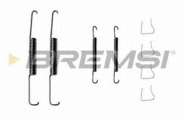 BREMSI SK0508 Комплектуючі, гальмівна колодка