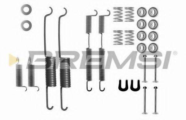 BREMSI SK0518 Комплектуючі, гальмівна колодка