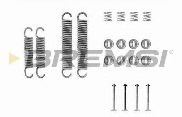 BREMSI SK0601 Комплектуючі, гальмівна колодка