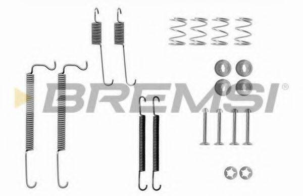 BREMSI SK0628 Комплектуючі, гальмівна колодка