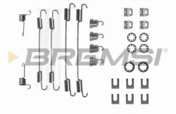 BREMSI SK0656 Комплектуючі, гальмівна колодка