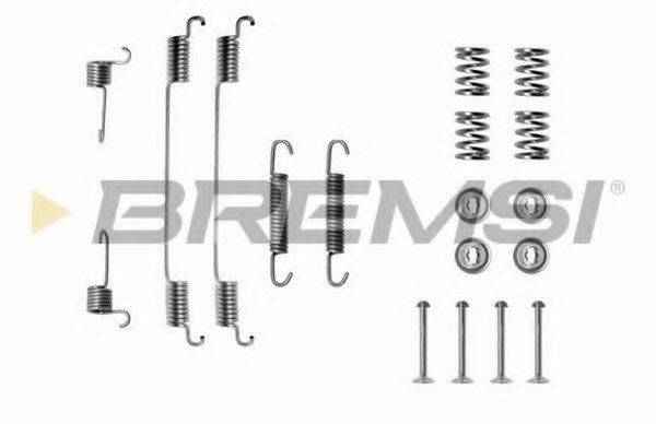 BREMSI SK0682 Комплектуючі, гальмівна колодка