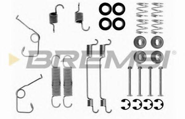 BREMSI SK0705 Комплектуючі, гальмівна колодка