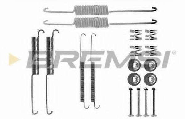 BREMSI SK0758 Комплектуючі, гальмівна колодка