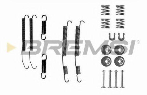 BREMSI SK0760 Комплектуючі, гальмівна колодка