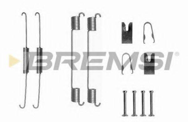 BREMSI SK0781 Комплектуючі, гальмівна колодка