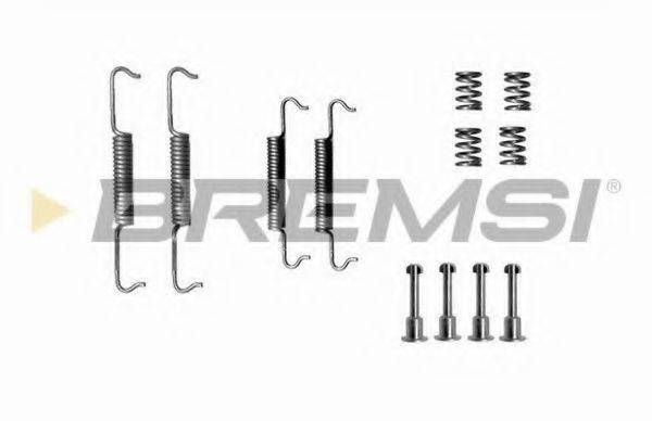 BREMSI SK0793 Комплектуючі, гальмівна колодка