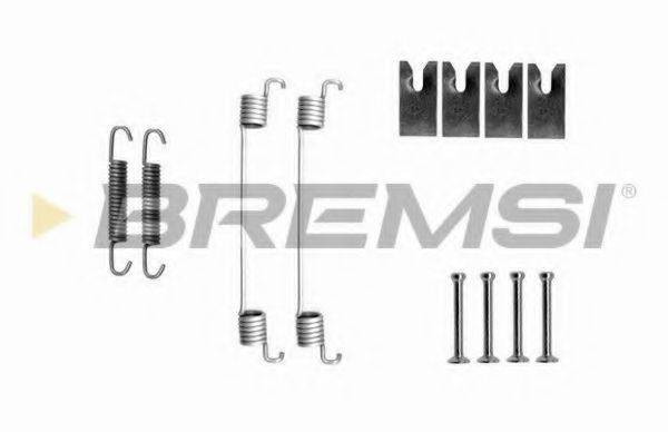 BREMSI SK0827 Комплектуючі, гальмівна колодка