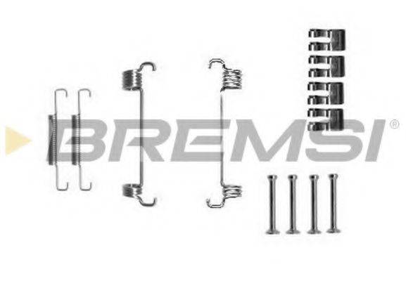 BREMSI SK0851 Комплектуючі, гальмівна колодка