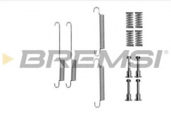 BREMSI SK0892 Комплектуючі, гальмівна колодка