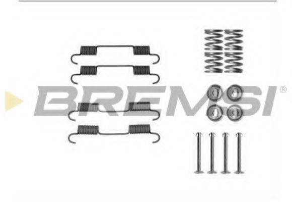 BREMSI SK0897 Комплектуючі, гальмівна колодка