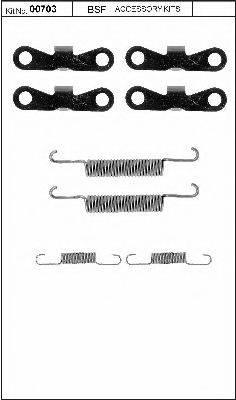 BSF 00703 Комплектуючі, стоянкова гальмівна система