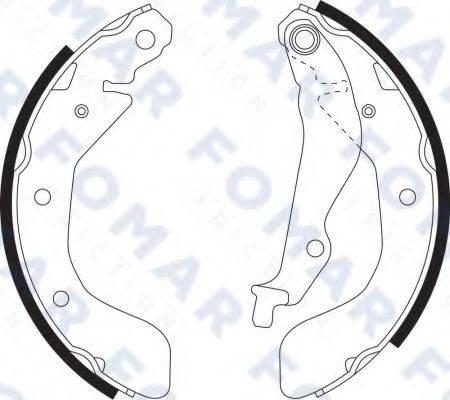 FOMAR FRICTION FO9094 Комплект гальмівних колодок