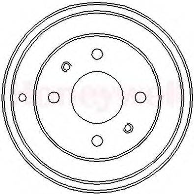 BENDIX 329007B Гальмівний барабан