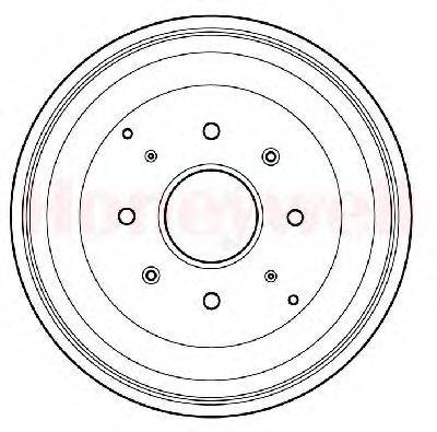 BENDIX 329167B Гальмівний барабан